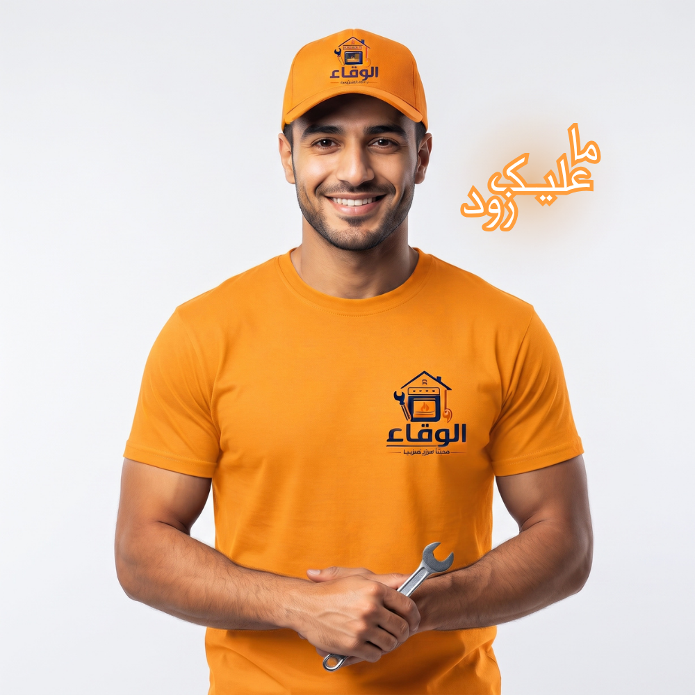 فني صيانة أفران الوقاء أثناء العمل
